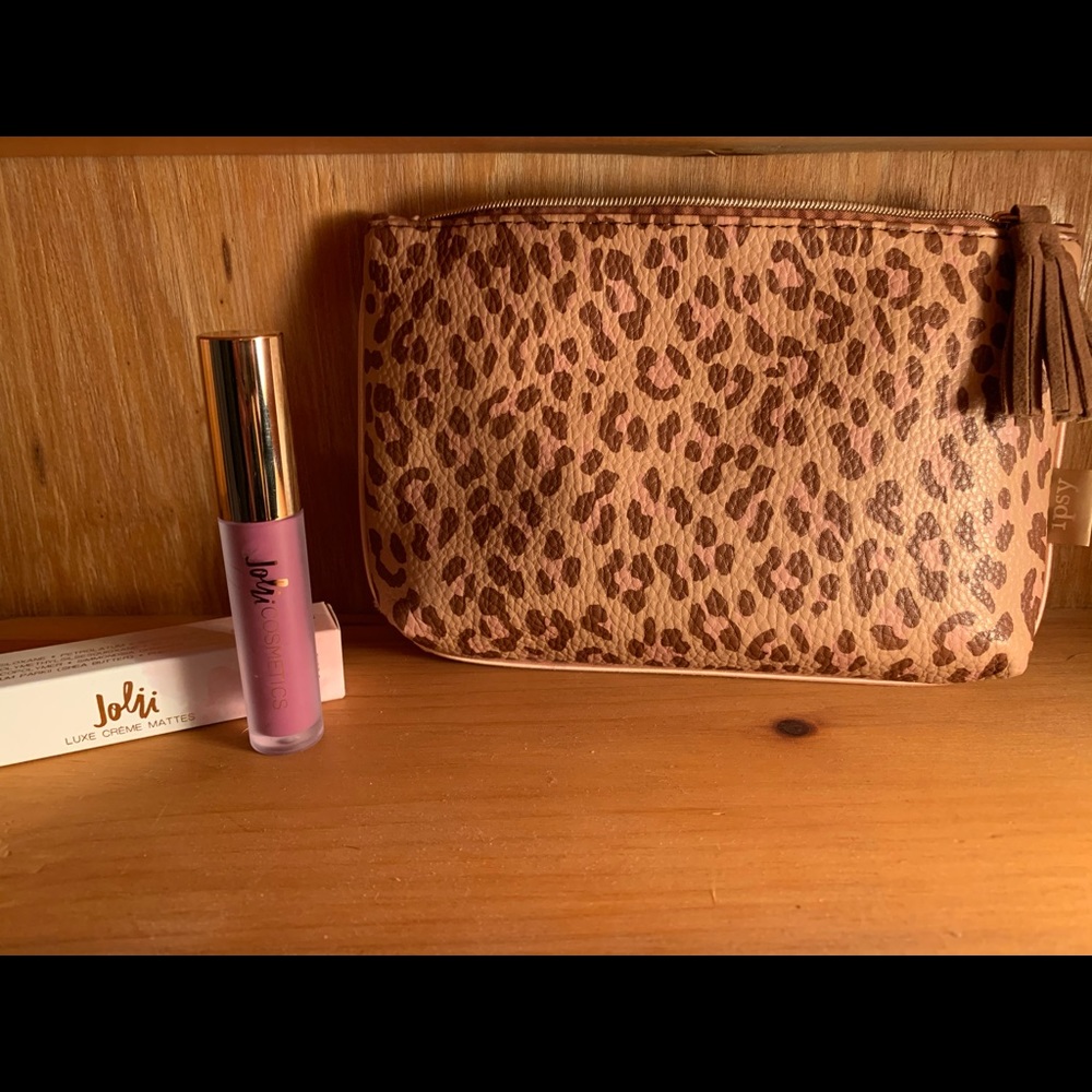 Ipsy Makeup Bag and Joli Matte Lip Cream